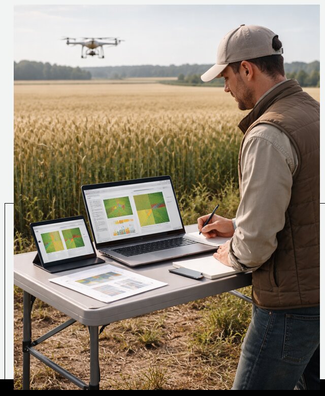 Система AI прогнозирования урожайности для точных агрономий в Клинцах