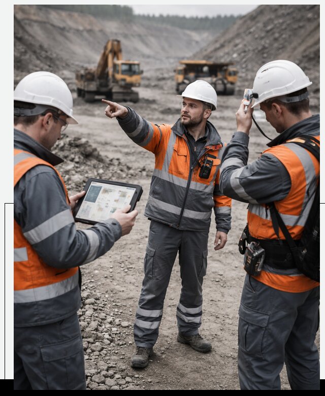 Система контроля персонала для горнодобывающей отрасли в Клинцах