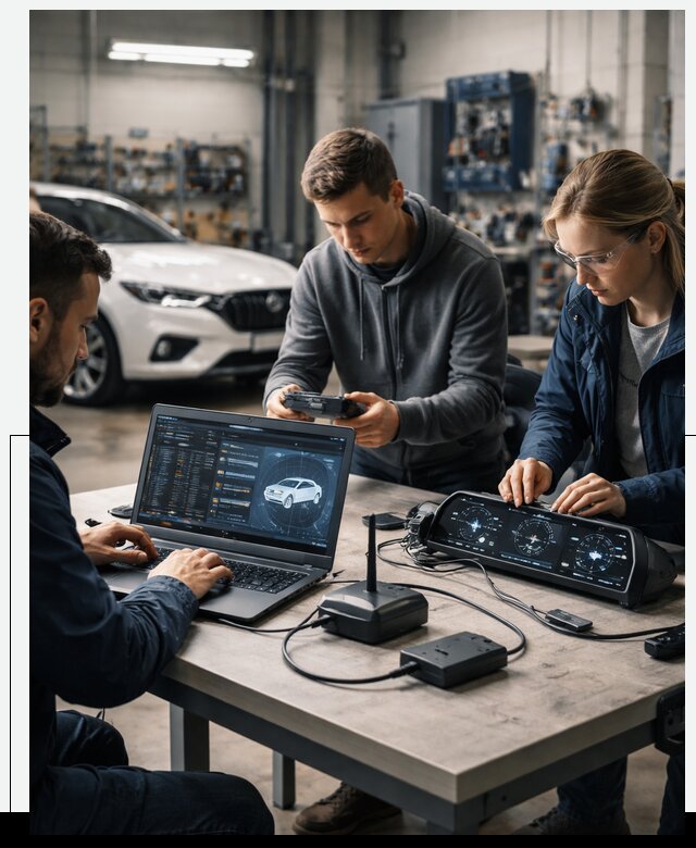 Разработка Connected Car и ПО для автопрома в Клинцах