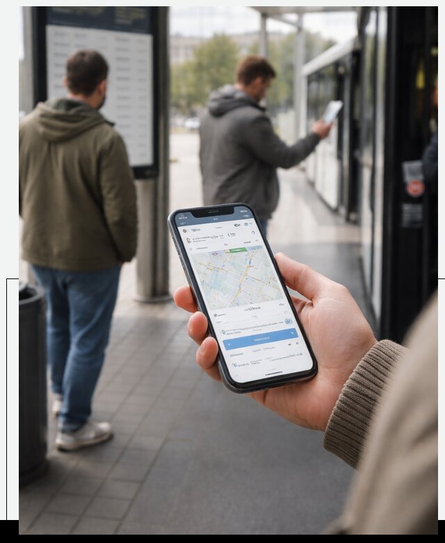 Мобильное приложение для пассажиров в Клинцах с оплатой и расписанием